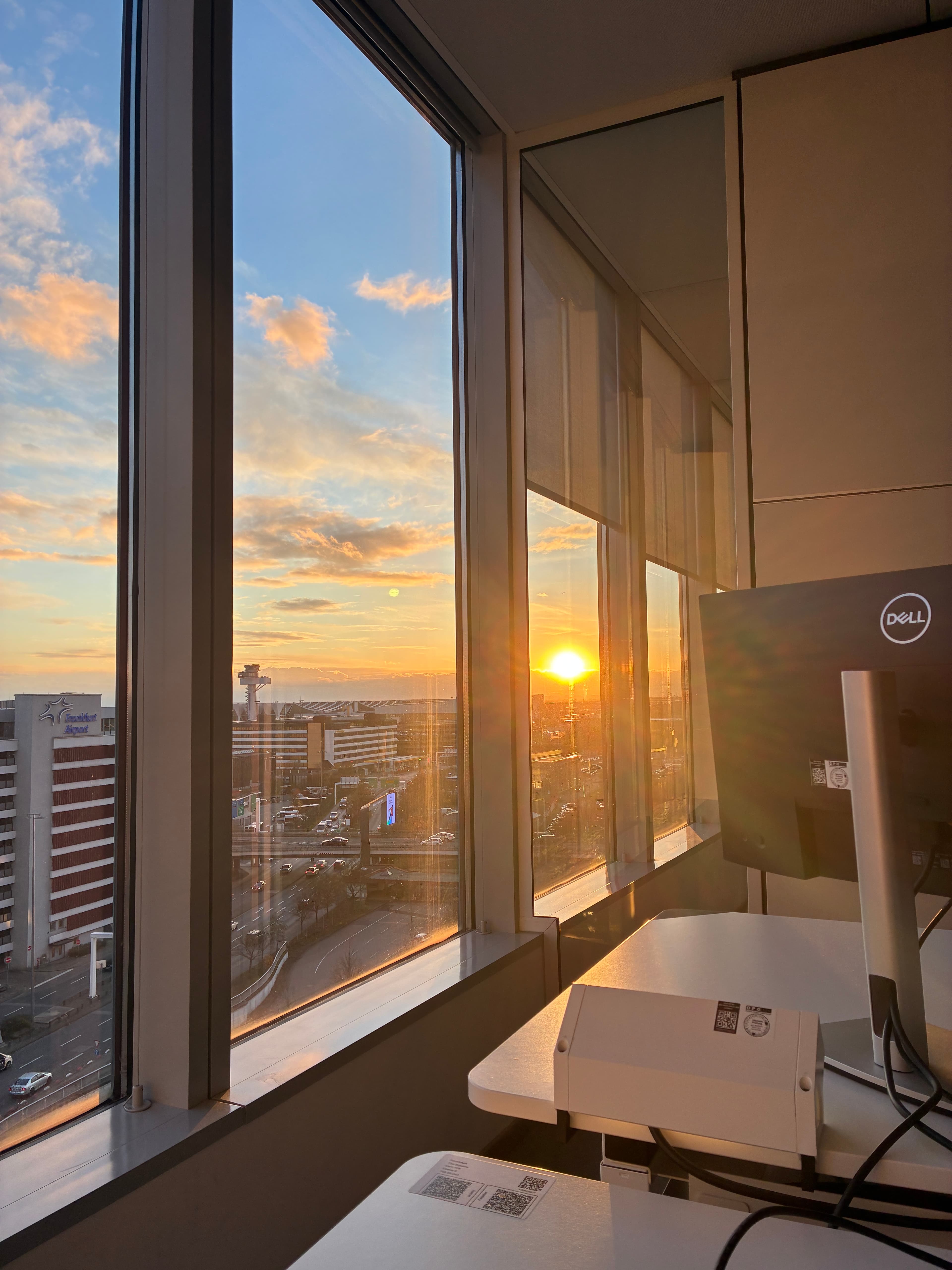 KPMG Frankfurt Büro Ausblick über die Skyline