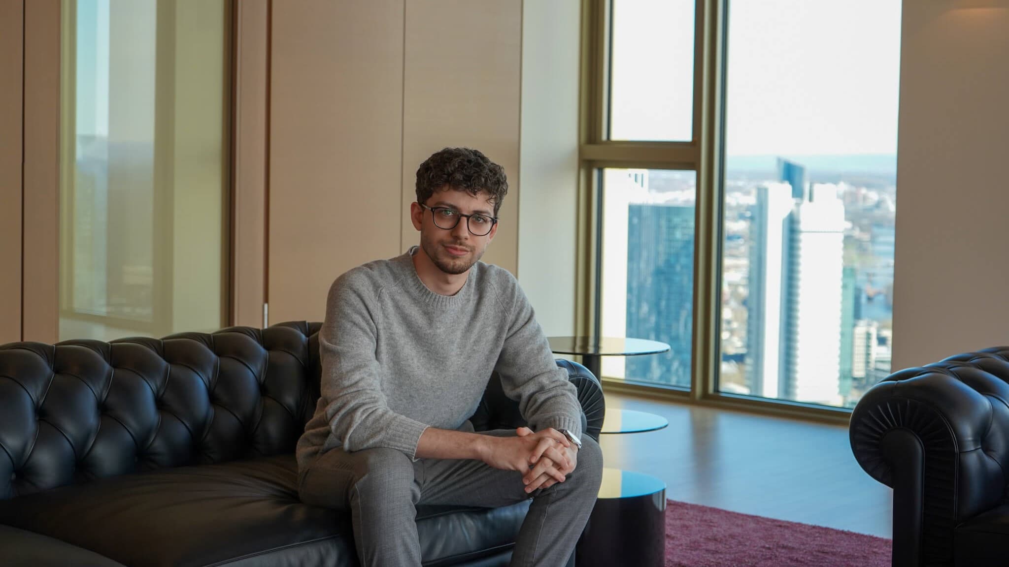 Tamir at PwC Frankfurt Skybar