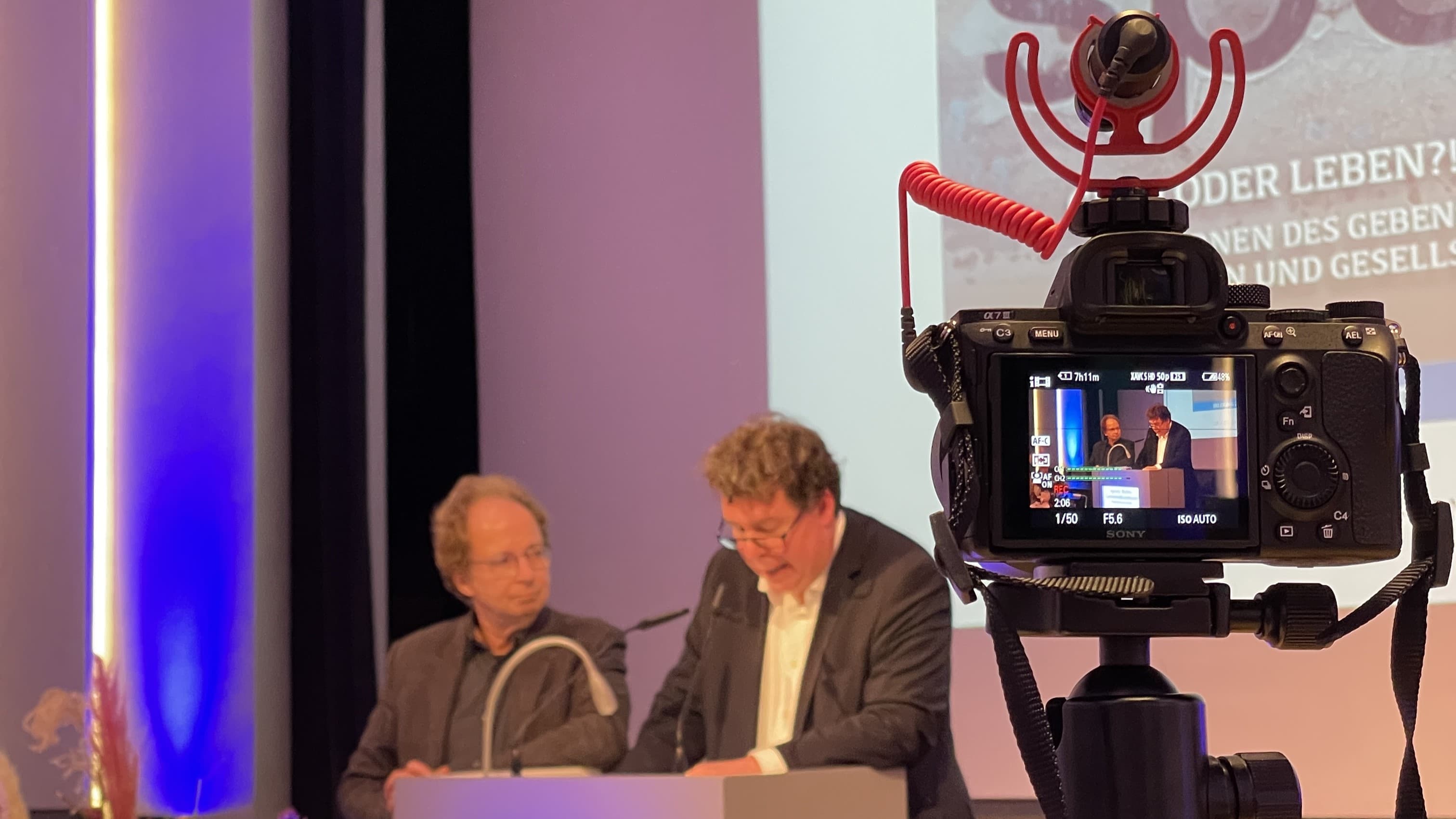 Zentralrat der Juden – Videoaufnahme bei einer Veranstaltung